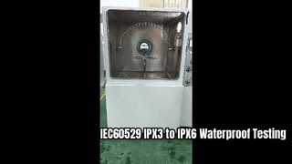 IPX3～IPX6の総合防水試験器