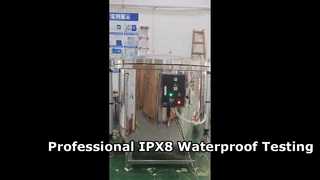 IPX8高圧浸漬タンク/浸水保護試験機