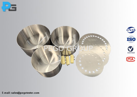 IEC60350-2 Compliant Standardized Cookware with Stainless Steel AISI430 Base and AISI304 Wall for Energy Consumption Testing