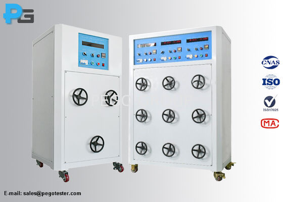 300V/30A Resistive Inductive Capacitive Power Load Cabinet for Plug Socket Coupler and Switches Testing Compliant with IEC60884-1 IEC60669-1