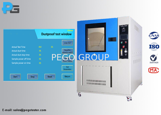 IEC 62196-1 PLC 電動車両 IP5X と IP6X 砂塵試験装置