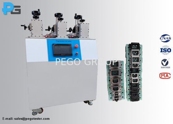 IEC60320-1 断断容量と正常動作の試験のための機器のコップラー耐久性試験装置