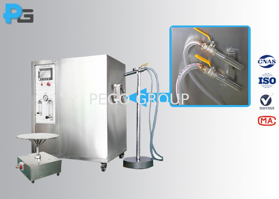 IEC 60529 IPX5 IPX6 試験のための 550L 水タンクとPLC制御システムを持つ水噴出防止試験装置