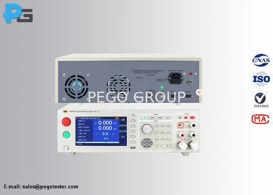 プログラマブル自動安全テスター（4-in-1機器、7インチTFTディスプレイ、PLCインターフェース搭載、包括的な電気試験用）